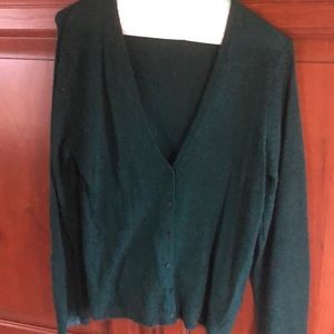 J.Crew cardigan with lace trim